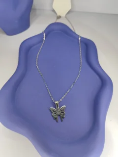 گردنبند پلاک پروانه