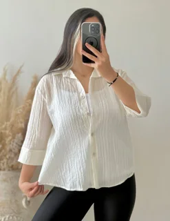 دوتیکه تاپ و شومیز شیشه ای پاستیلی